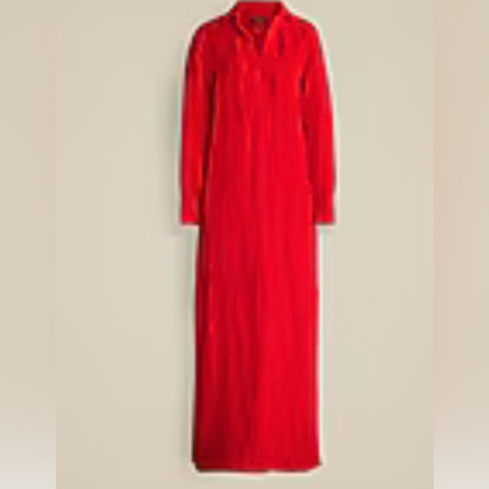 J. Crew Bungalow popover Maxi dress NWT